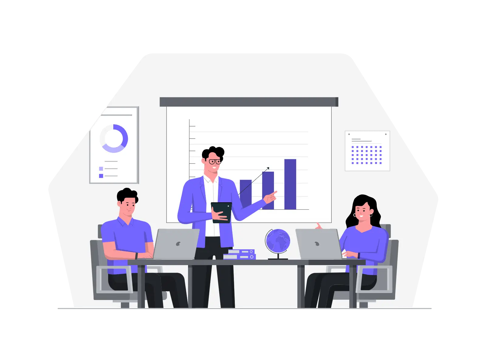 Jobs and Projects Illustration